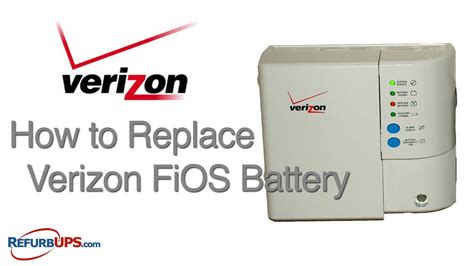 verizon fios digital battery replacement